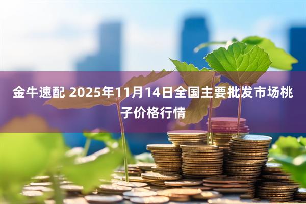 金牛速配 2025年11月14日全国主要批发市场桃子价格行情