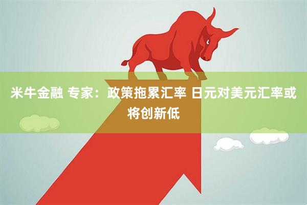 米牛金融 专家：政策拖累汇率 日元对美元汇率或将创新低